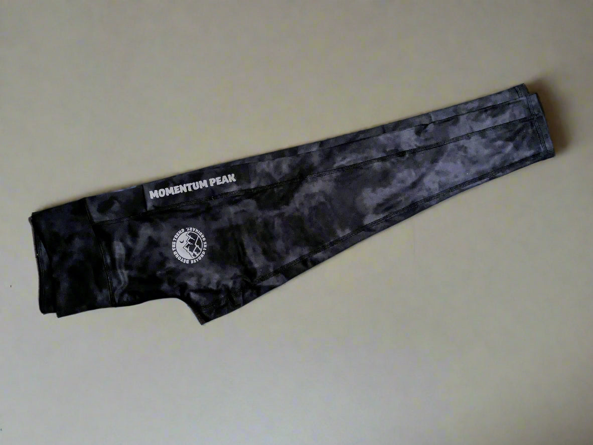 Momentum Peak Performance Acid Wash Leggings