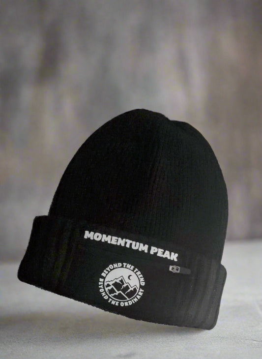 Momentum Peak Zip Beanie