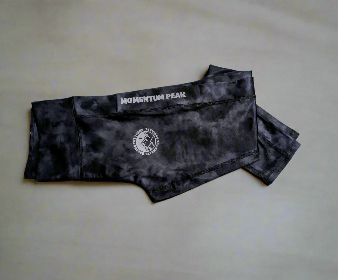 Momentum Peak Performance Acid Wash Leggings