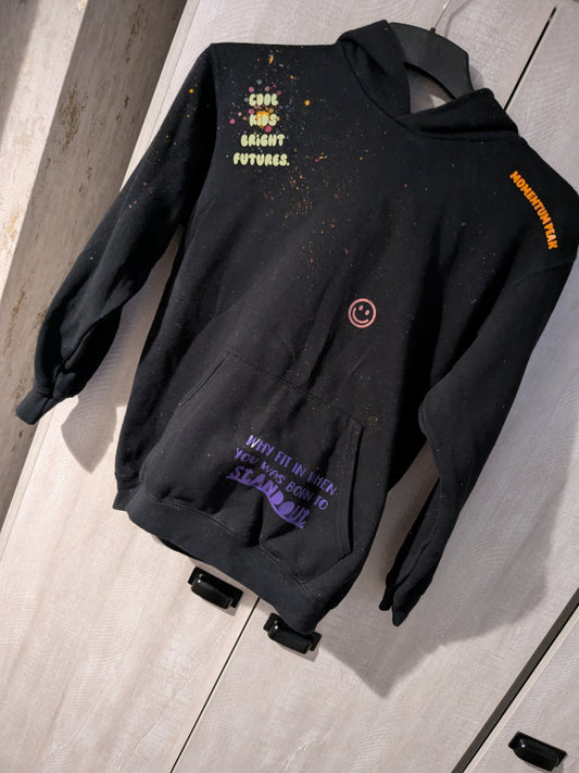 Kids Momentum Peak Splash Paint Hoodie